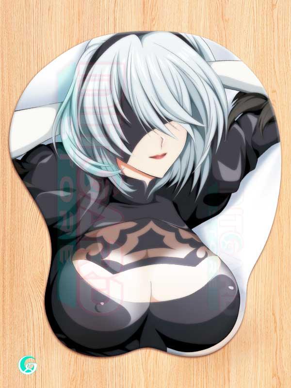 YoRHa No. 2 Model B v2 Mousepad 3D NIER: AUTOMATA Mitgard-Knight